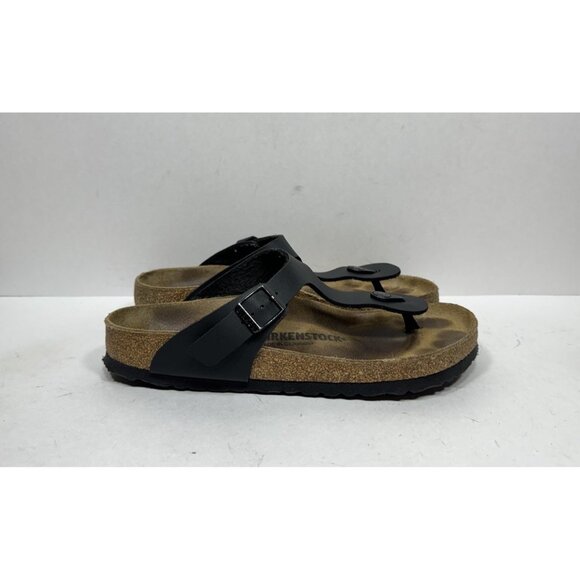 Birkenstock Gizeh Birko-Flor Women's Size 9 EU 40 Black Sandals - Picture 1 of 7